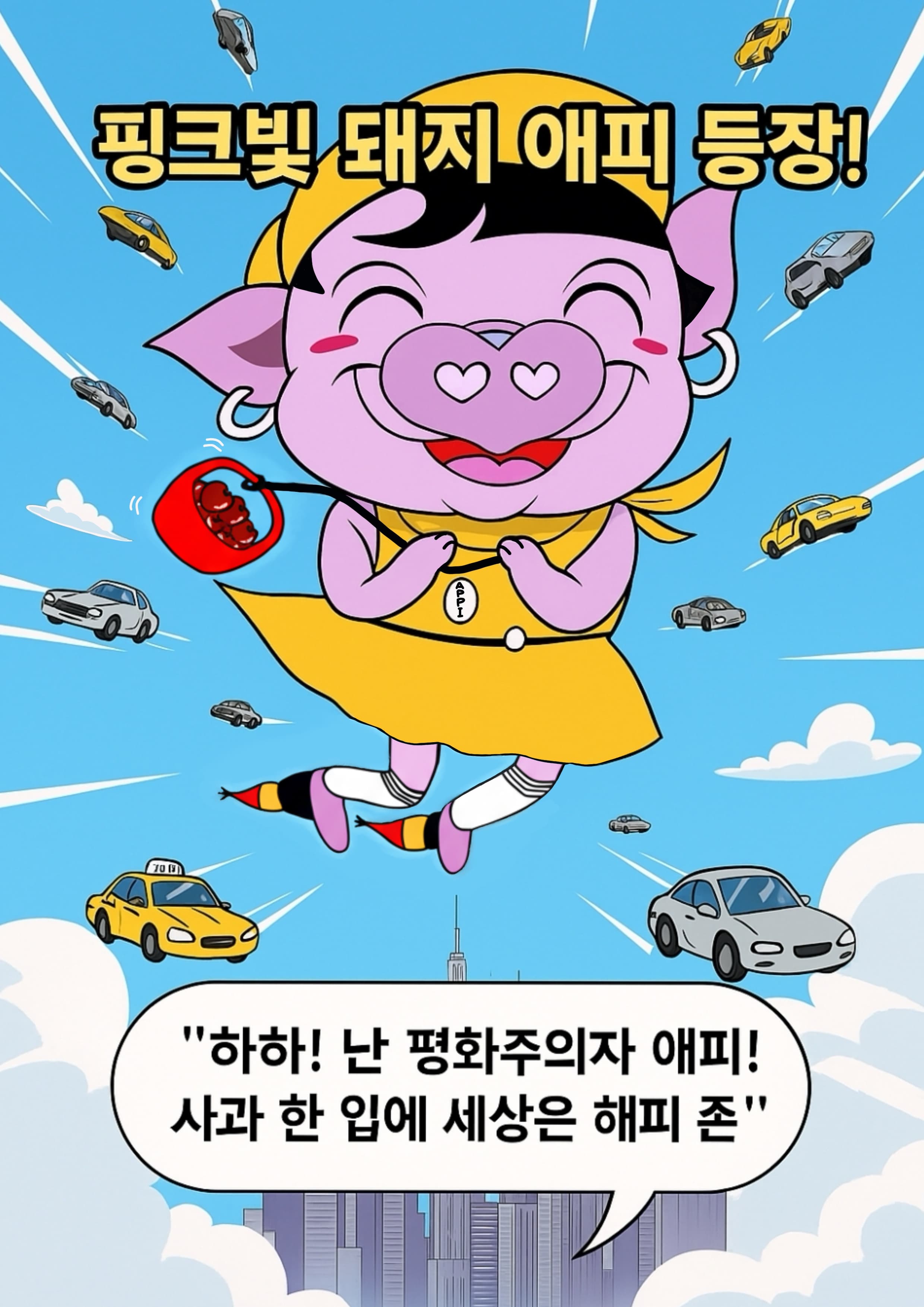 하늘을 나는 애피