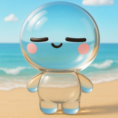 바다 해변에 서있는 히어