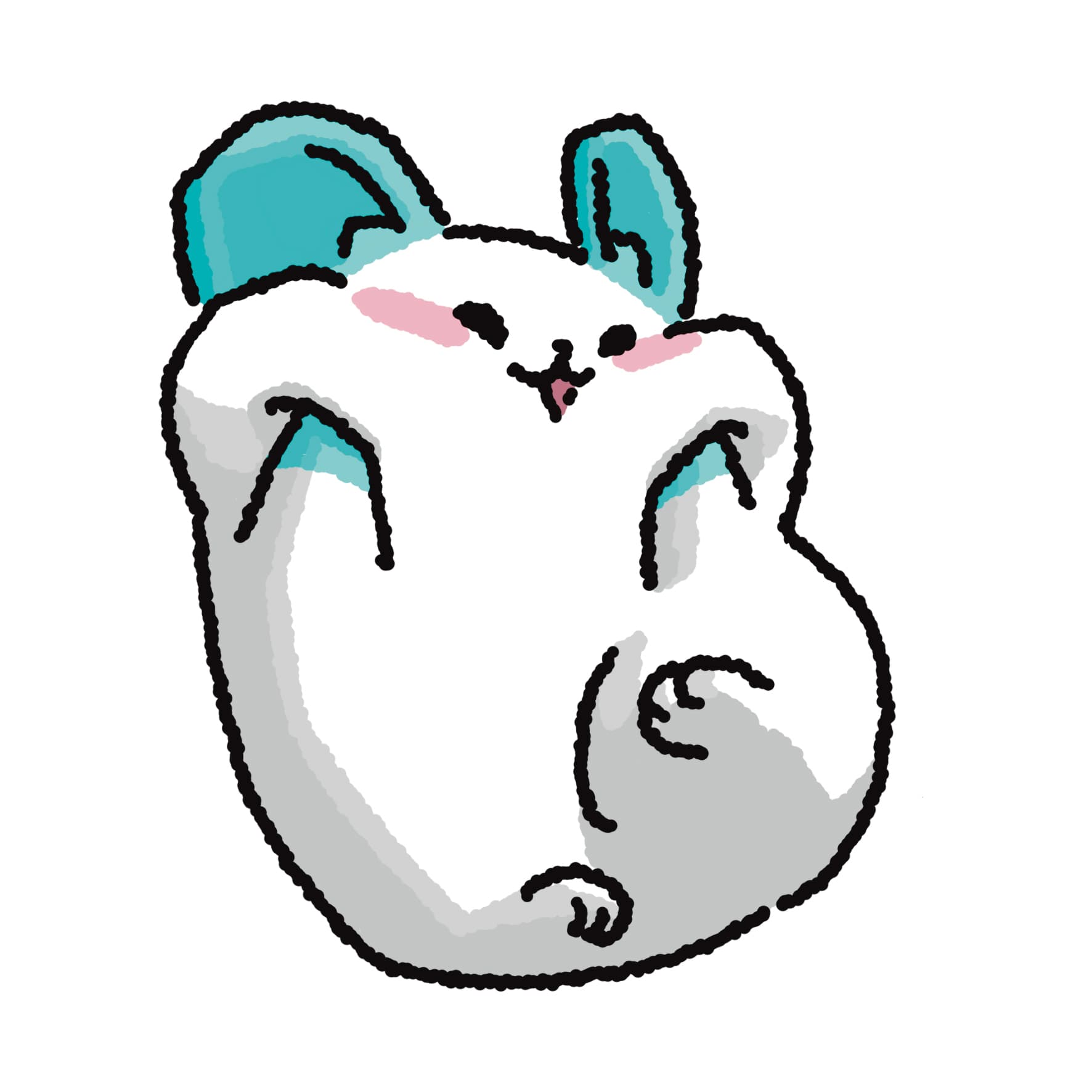행곰이 뀨!