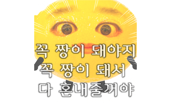 꼭 짱이 돼야지