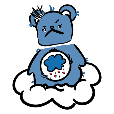 Grumpy Care Bear MK