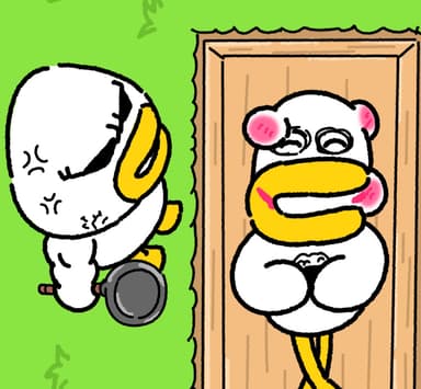 다 참아도 먹을거는 안돼!