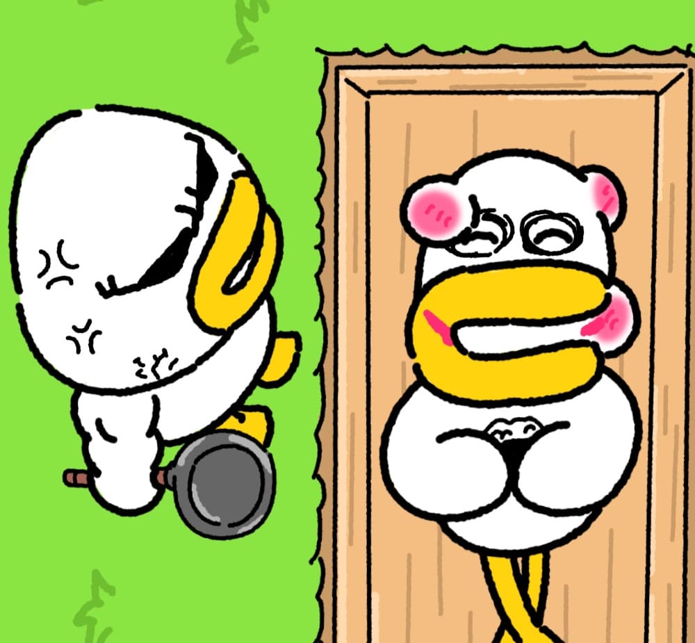 다 참아도 먹을거는 안돼!