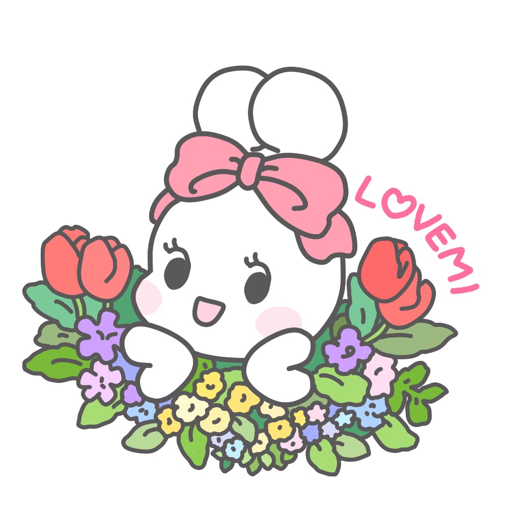 하트 귀를 가진 토끼 러브미 (LOVEMI)