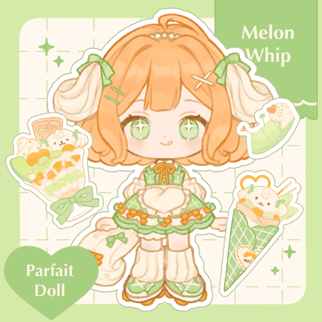 melon cream