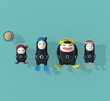 키미,초비,듀,아시
