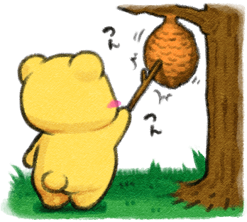 ハチミツつんつん
