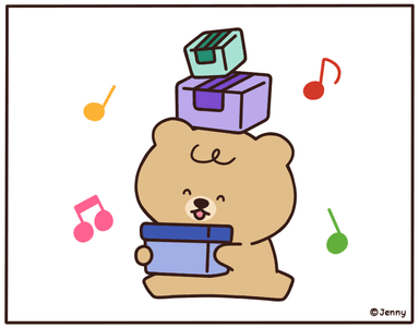택배가 도착해서 즐거운 푸키
