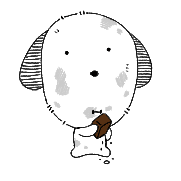 모지라는 강아지