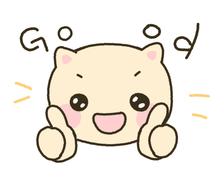 엄지척 빵냥이