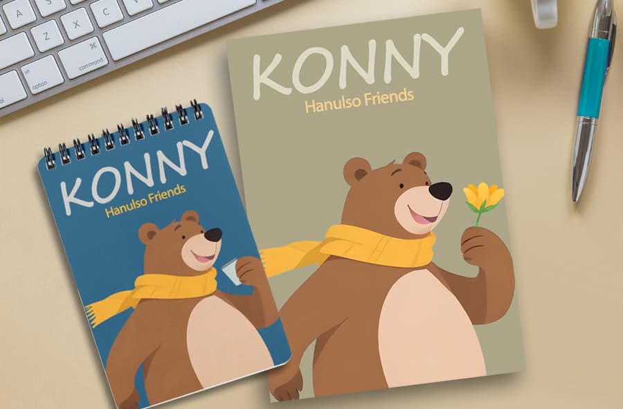 KONNY BEAR NOTE