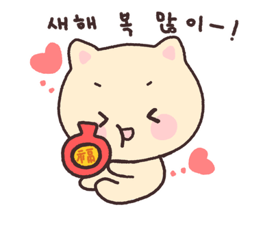 새해복 많이 빵냥이