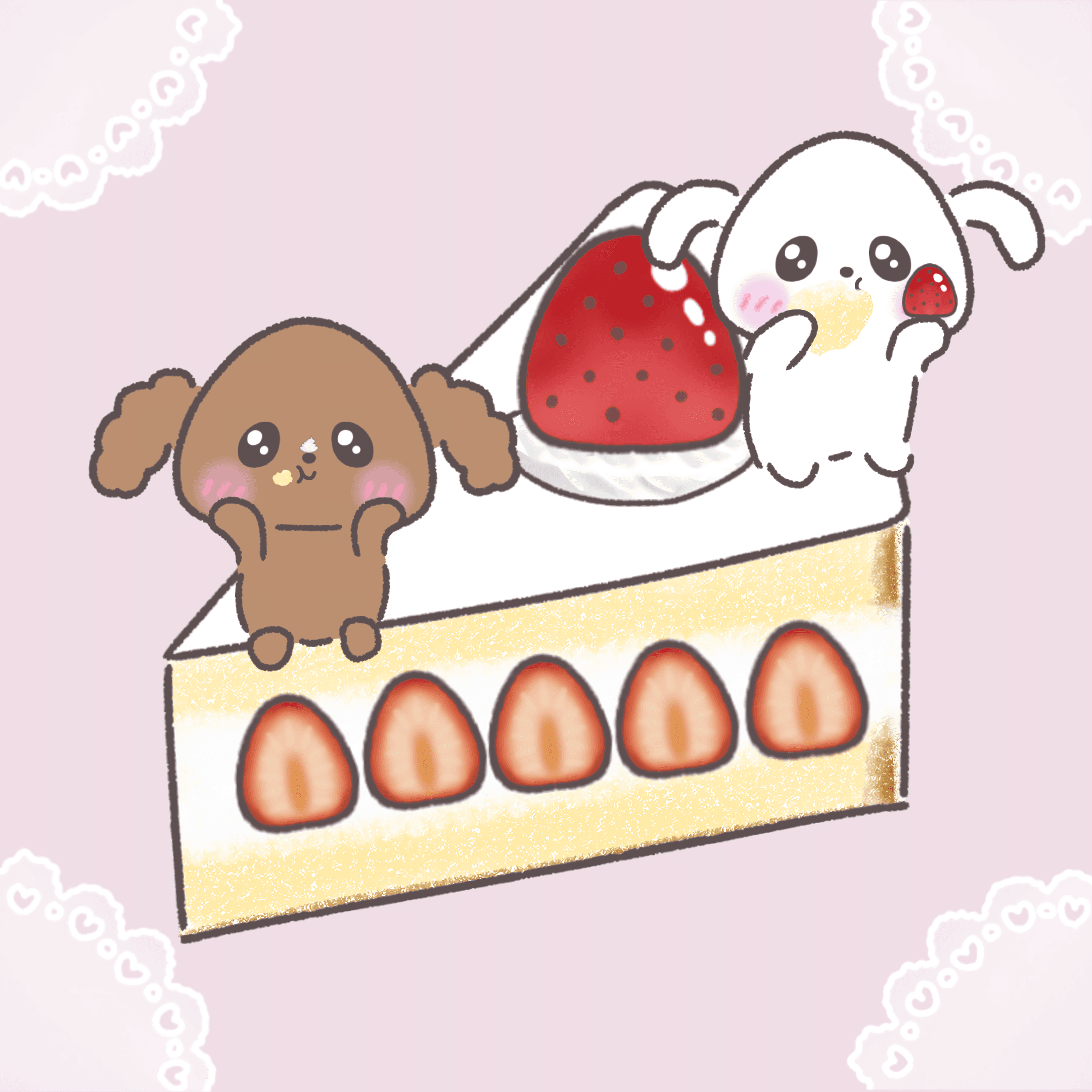 いちごのショートケーキ