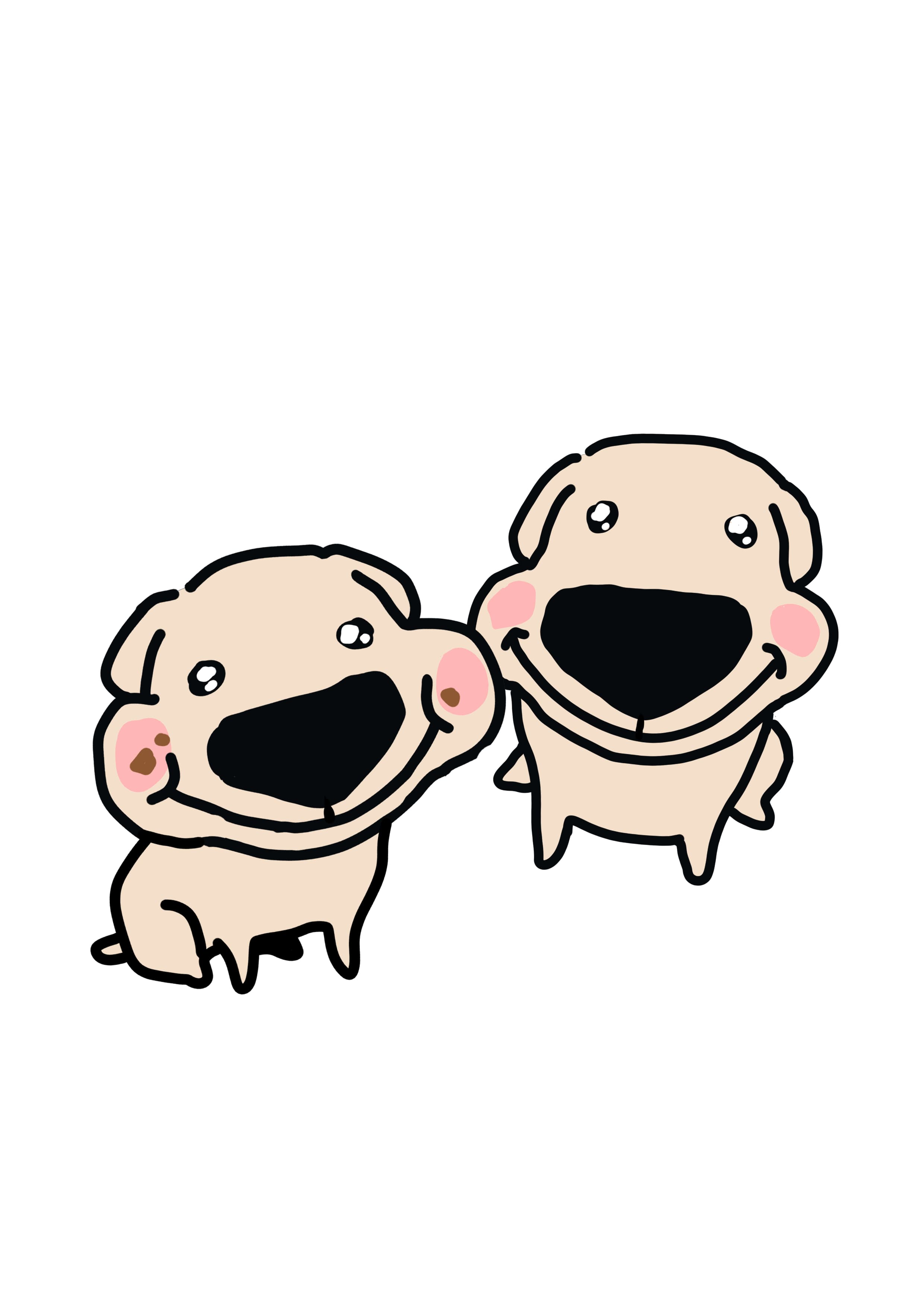 행복한 강아지