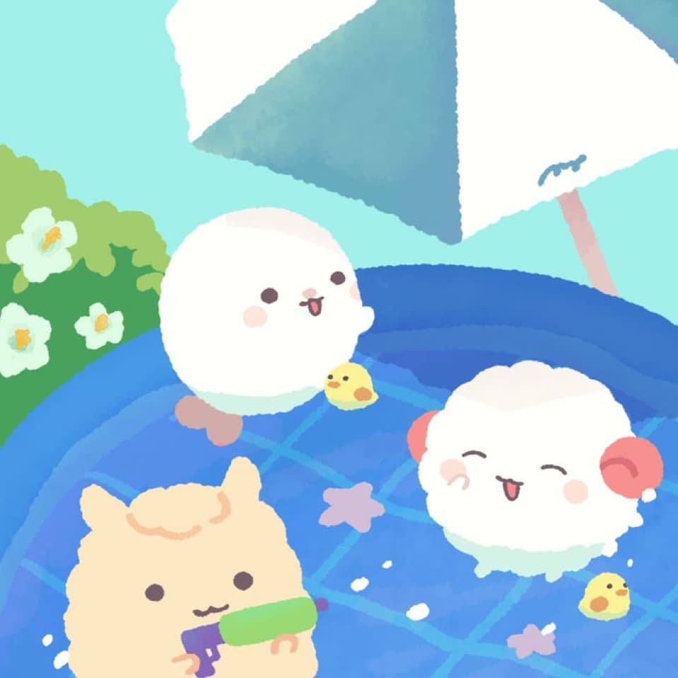 水あそび