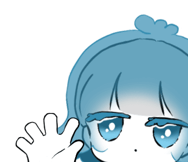 ぽぷらげ水色