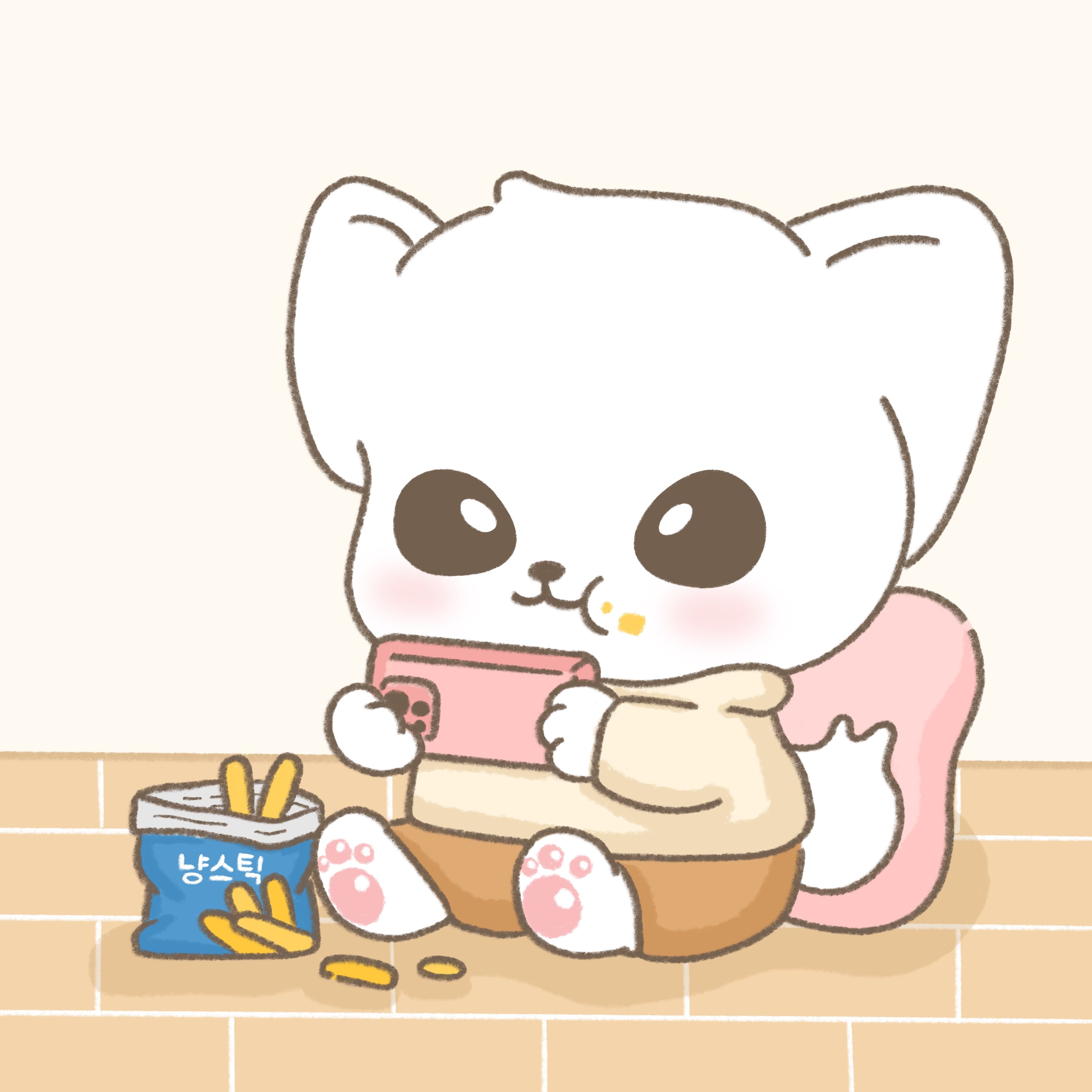 게임하는 아울이