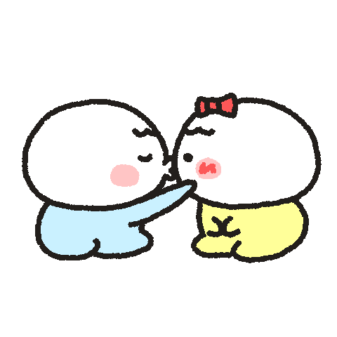 모찌떡커플_뽀뽀