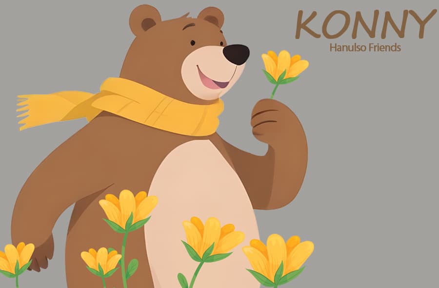 KONNY BEAR FLORA