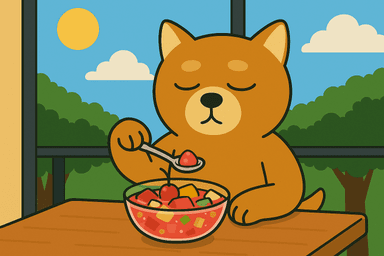 화채먹는 졸림이