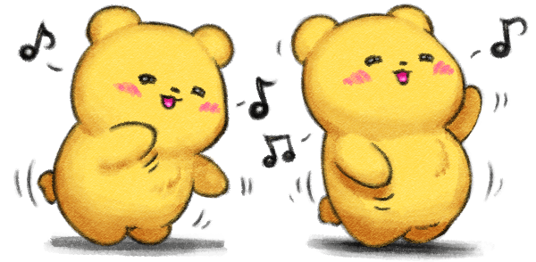 うれしいダンス♪