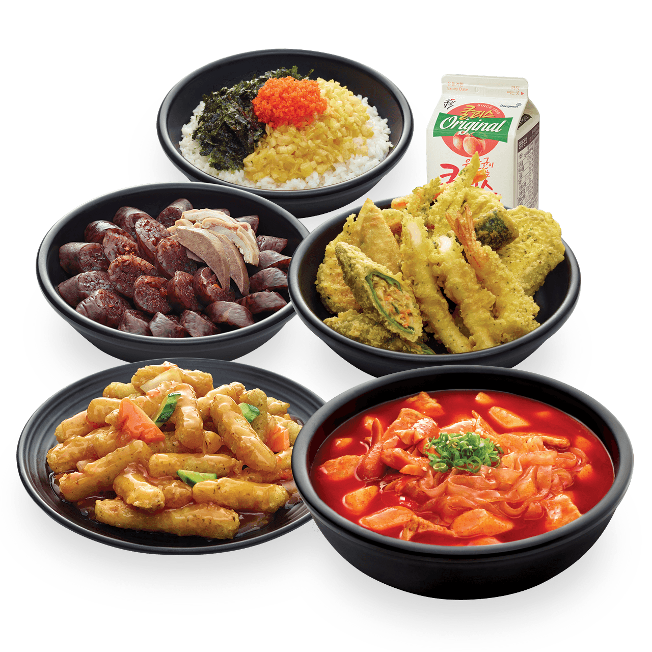 [Gamtan Tteokbokki] Retro concept character collaboration