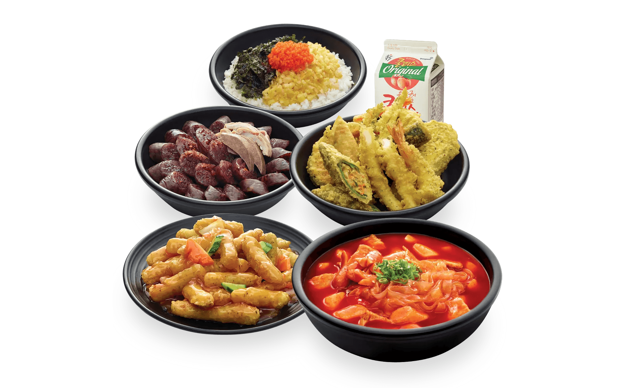 [감탄떡볶이] 레트로 컨셉 캐릭터 콜라보 
